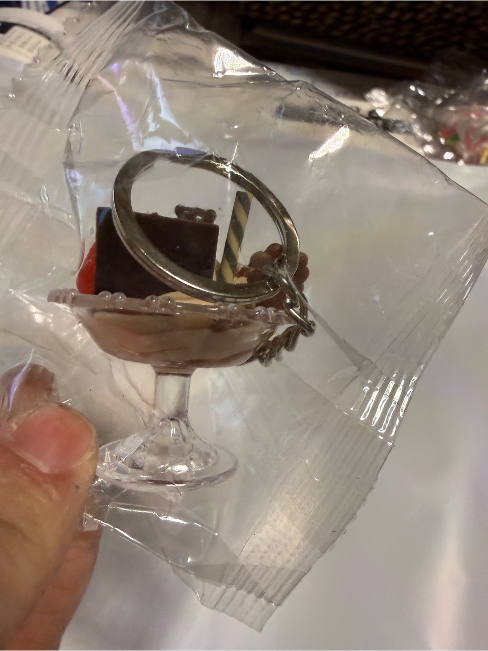 Mini Dessert Charm Keychain - Picture 3 of 3